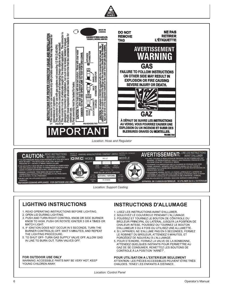 John Deere HR-BG5202-NG User Manual | Page 6 / 76