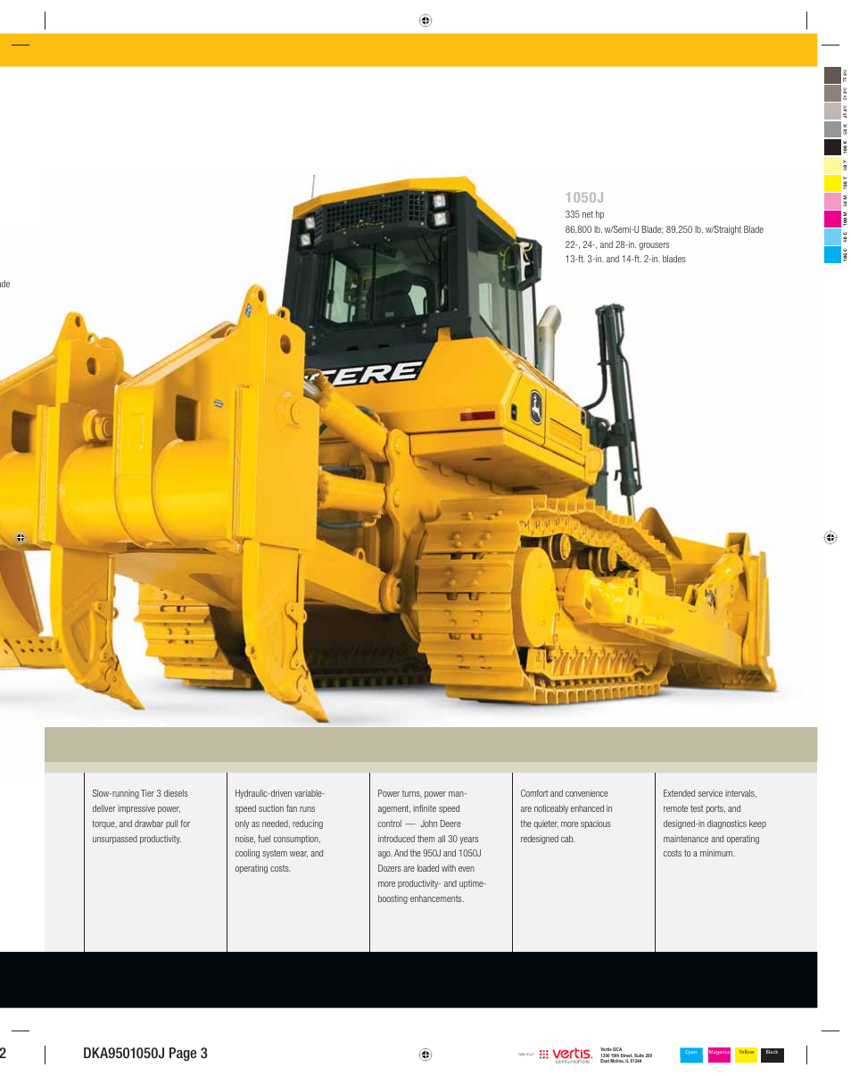 1050j | John Deere 950J LGP User Manual | Page 3 / 20