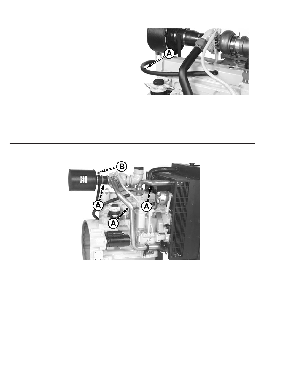 Cleaning crankcase vent tube, Checking air intake system | John Deere CD4039DF008 User Manual | Page 52 / 86