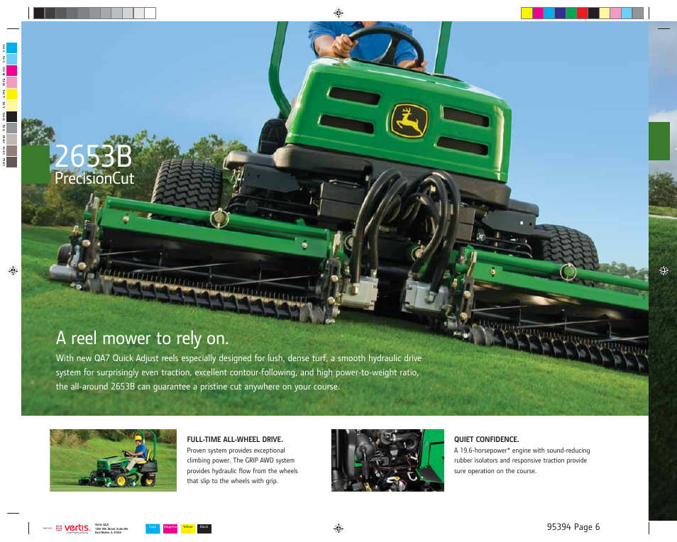 2653b, A reel mower to rely on, Precisioncut | John Deere TerrainCut 8800 User Manual | Page 6 / 16