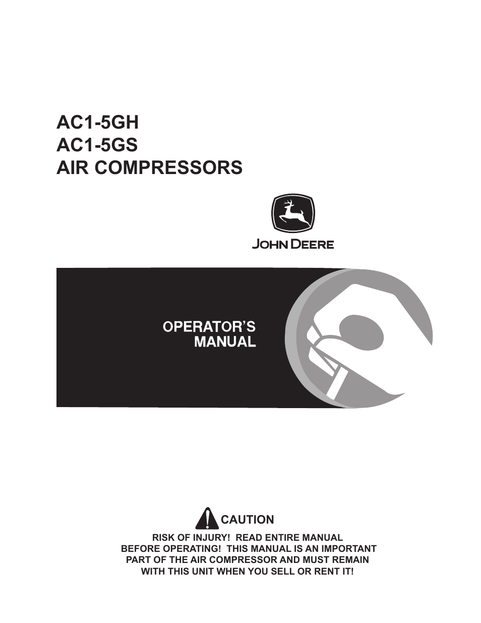 John Deere AC1-5GS User Manual | 16 pages