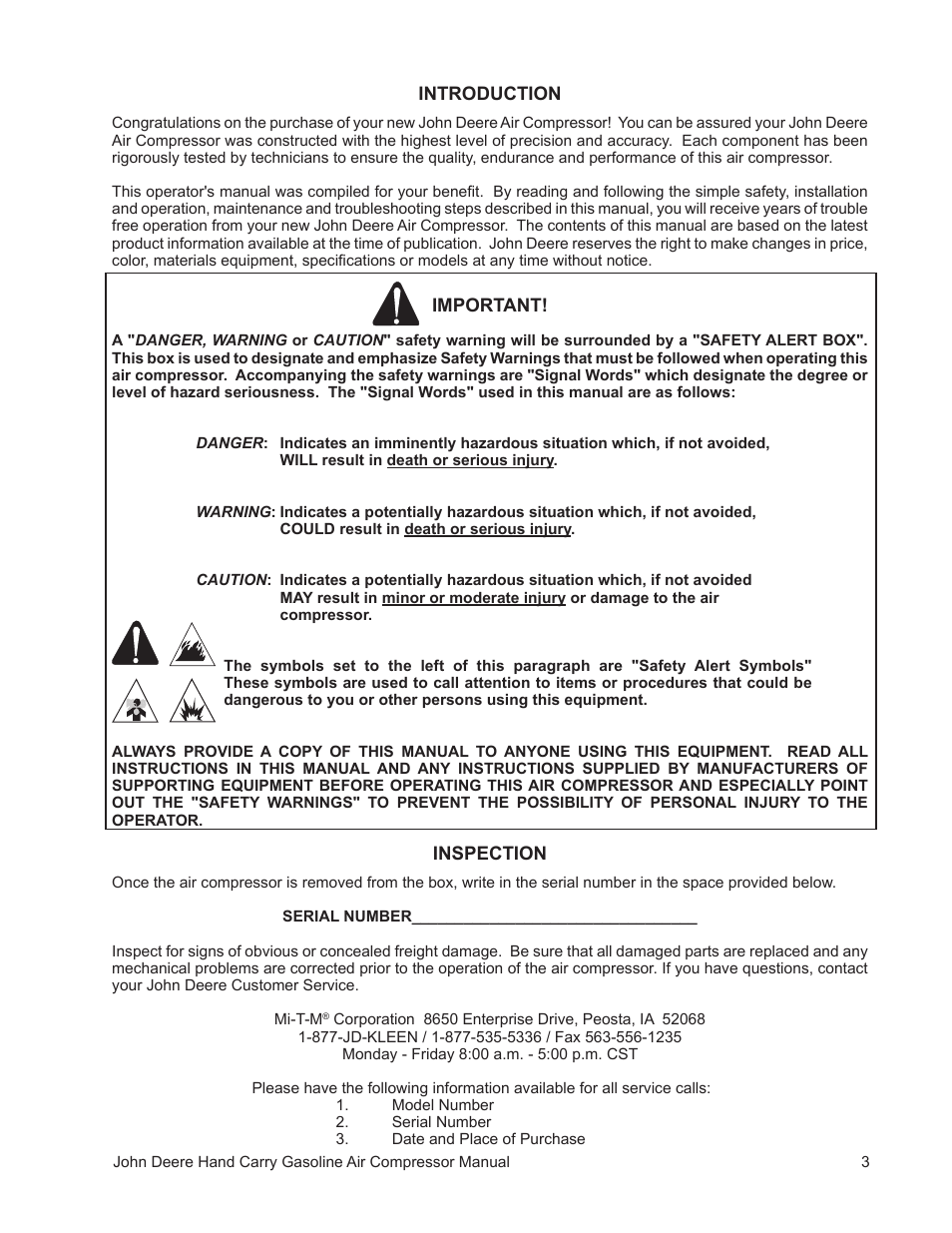 John Deere AC1-5GS User Manual | Page 3 / 16