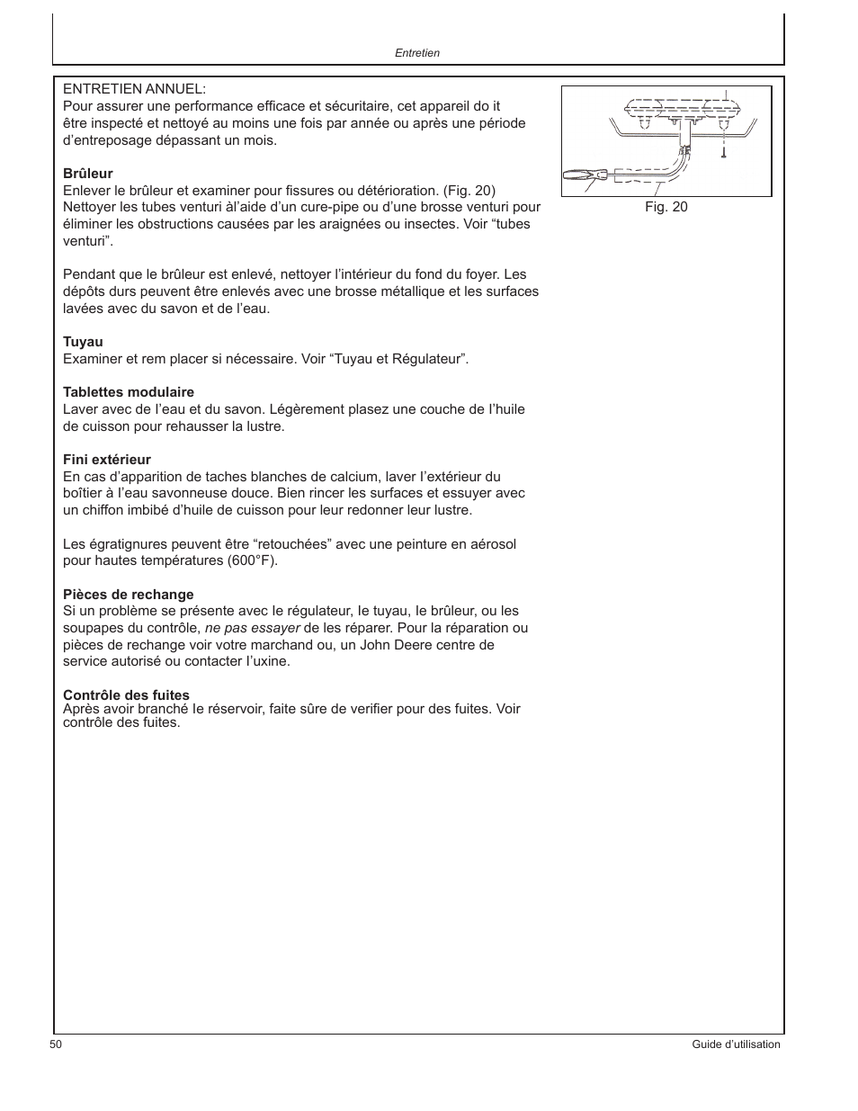 John Deere HR-BG5002 User Manual | Page 50 / 80