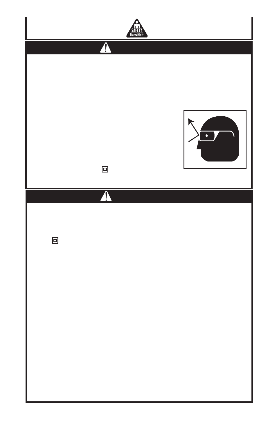 Caution, Warning | John Deere ET-3506-J User Manual | Page 8 / 44