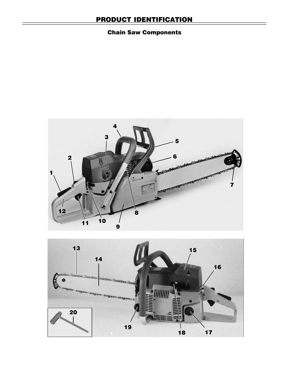 Product identification | John Deere PA01186 CS71 User Manual | Page 4 / 92