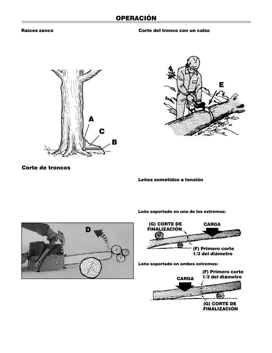 Da c b, Operación | John Deere PA01186 CS71 User Manual | Page 76 / 92