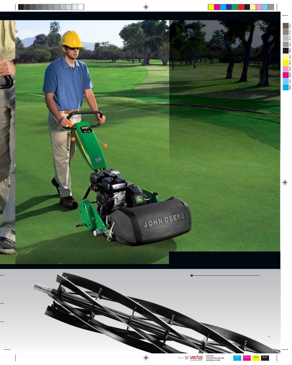 A solid all-around performer, the 220c, 220c walk greens mower | John Deere Greens 260C User Manual | Page 5 / 8