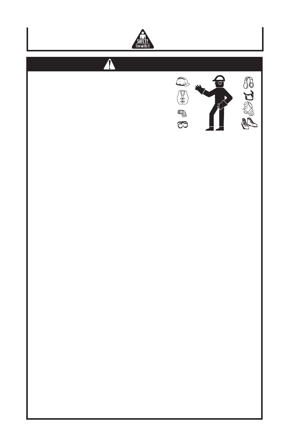 Warning | John Deere ET-3301-J User Manual | Page 5 / 52