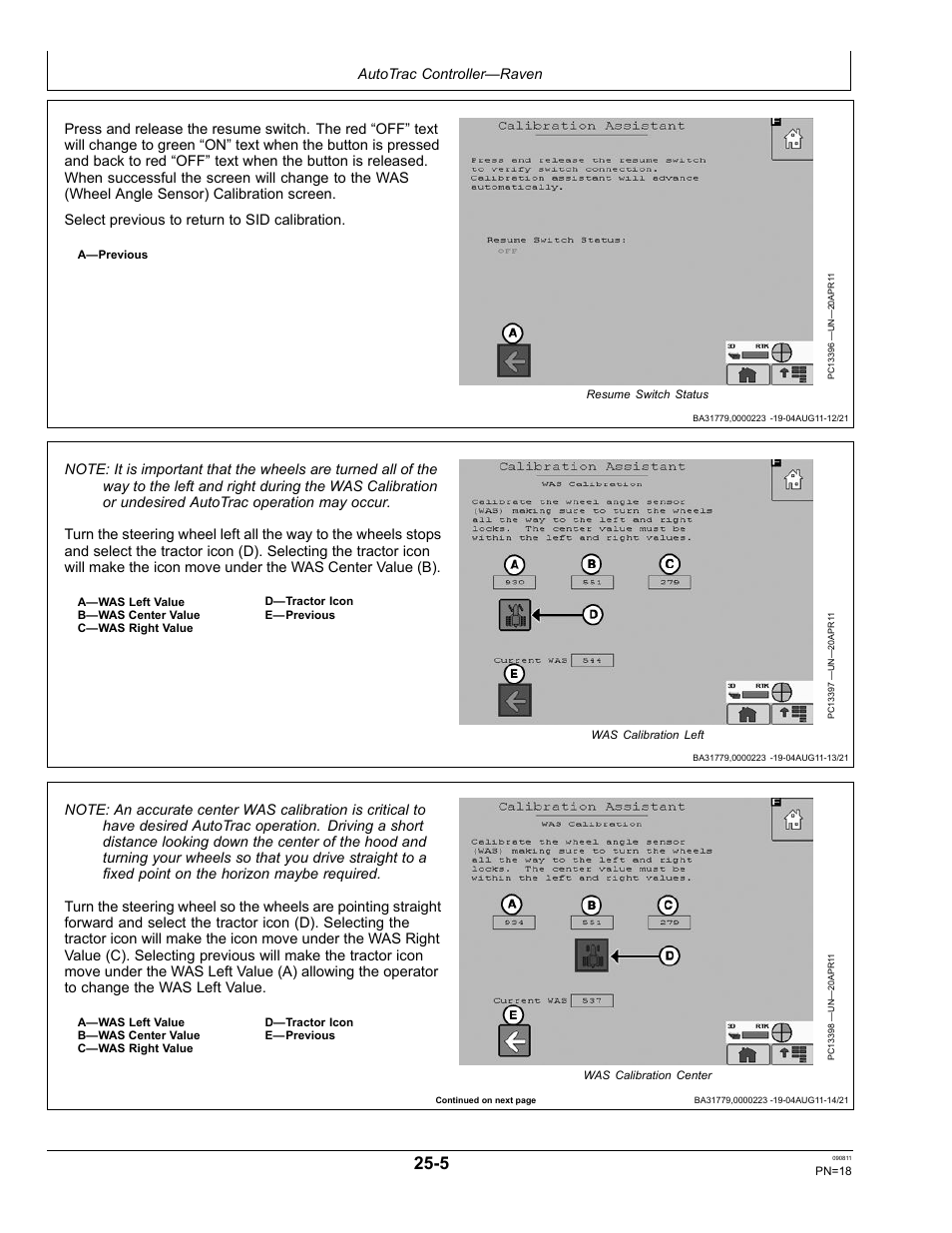 John Deere AUTOTRAC OMPFP11320 User Manual | Page 18 / 72