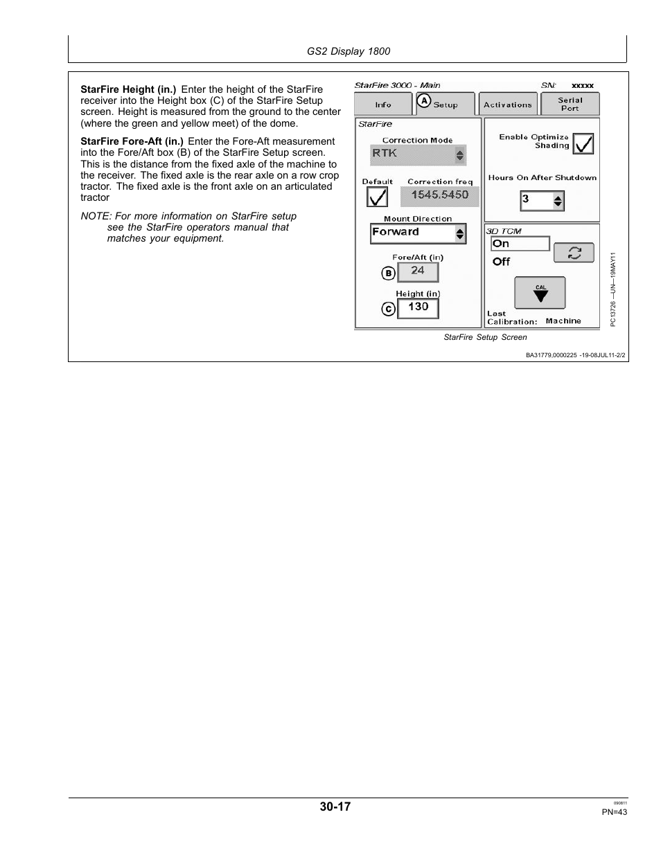 John Deere AUTOTRAC OMPFP11320 User Manual | Page 43 / 72