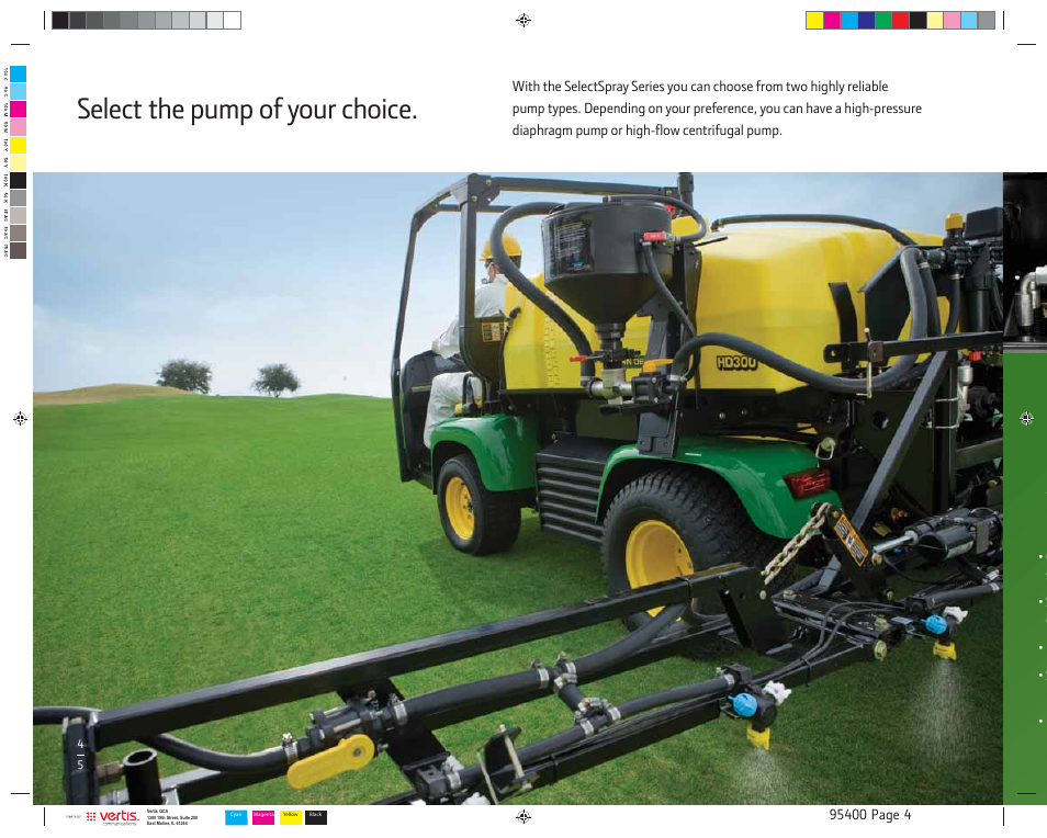 Select the pump of your choice | John Deere HD300 User Manual | Page 4 / 12