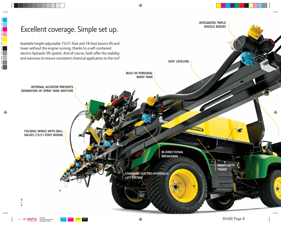 Excellent coverage. simple set up | John Deere HD300 User Manual | Page 8 / 12
