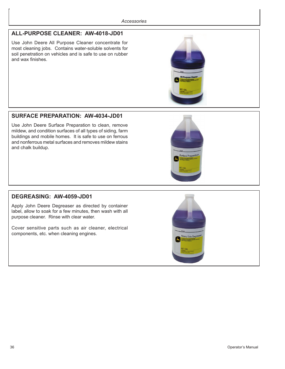 John Deere HR1250E1 User Manual | Page 36 / 116