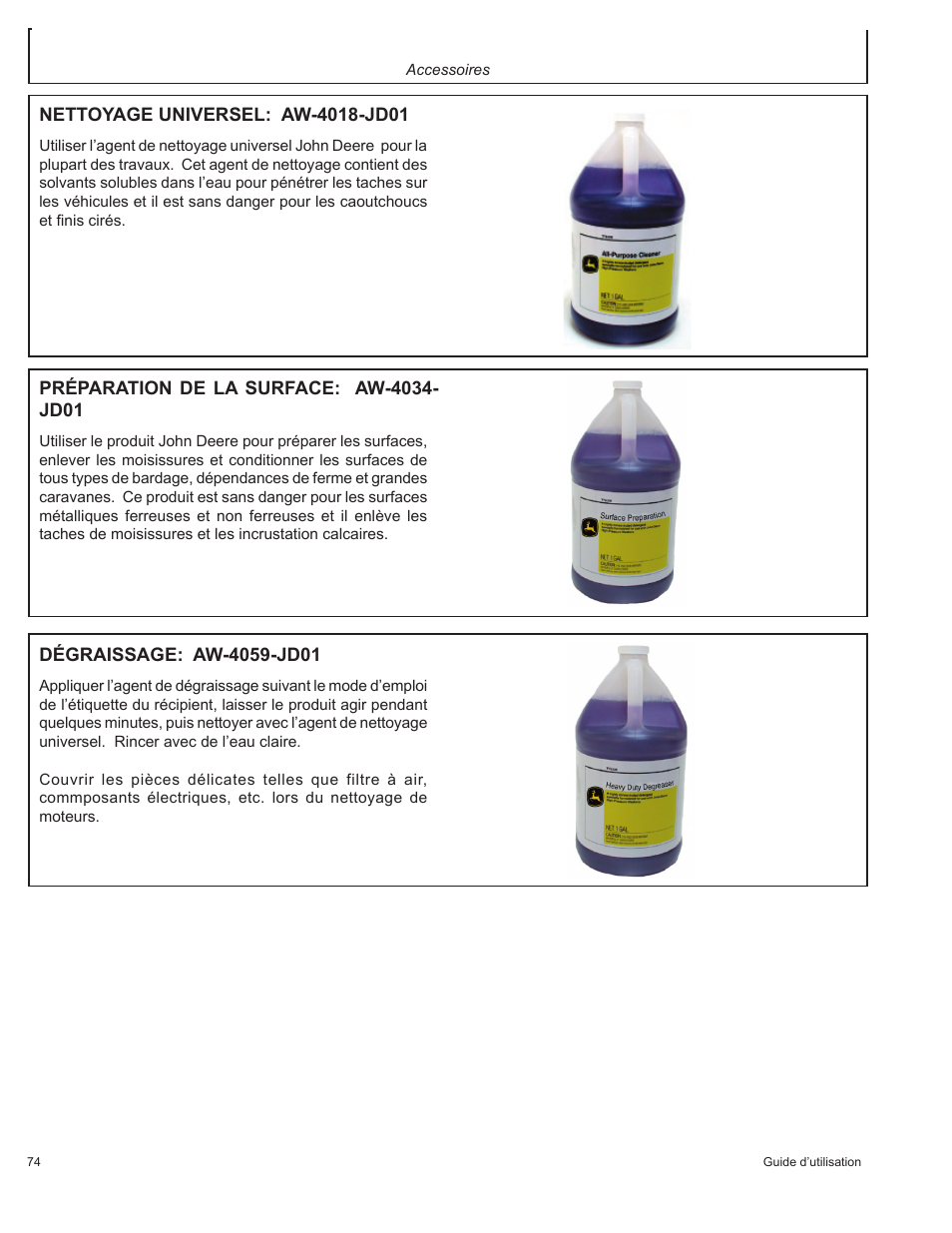 John Deere HR1250E1 User Manual | Page 74 / 116