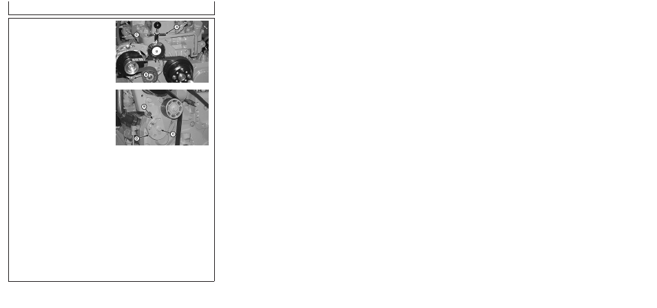 Manual belt tensioner adjustment | John Deere POWERTECH 4045 User Manual | Page 143 / 250