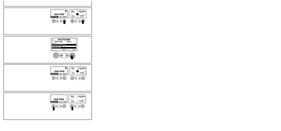 Adjusting backlighting, Instrument panel - elect. cont. later engines | John Deere POWERTECH 4045 User Manual | Page 78 / 250