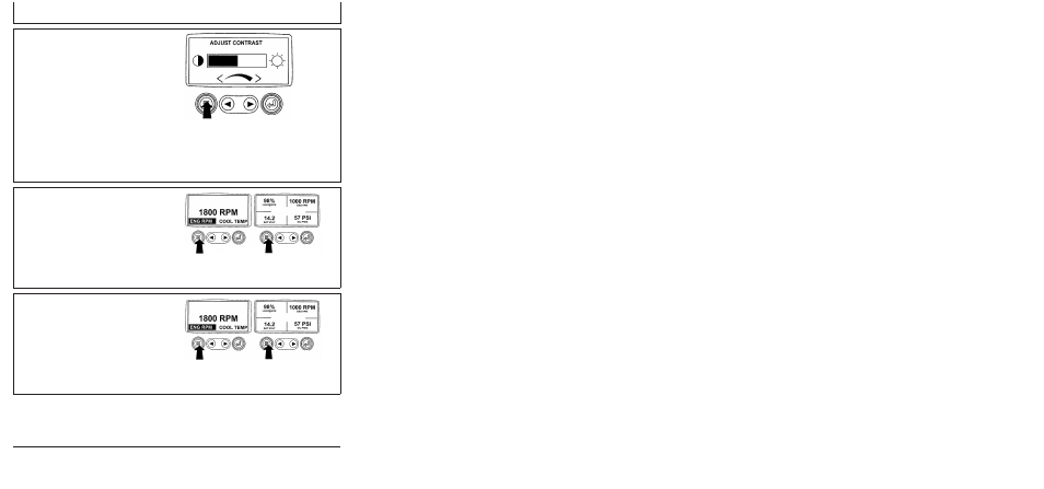 Selecting units of measurement, Instrument panel - elect. cont. later engines | John Deere POWERTECH 4045 User Manual | Page 82 / 250