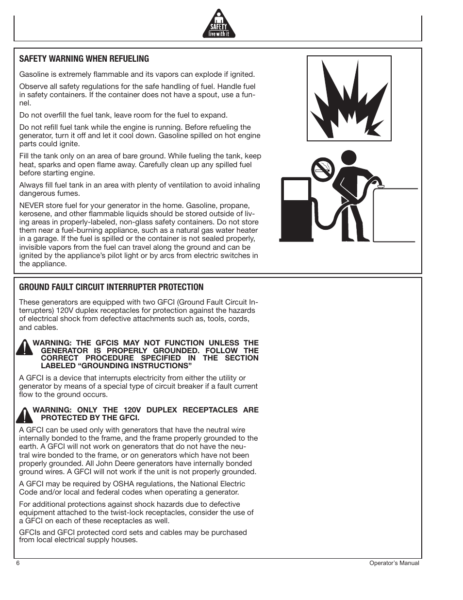 John Deere PR-G7500M User Manual | Page 6 / 92