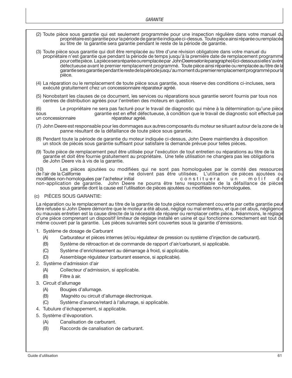 John Deere PR-G7500M User Manual | Page 61 / 92
