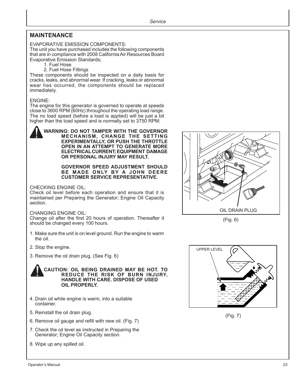 John Deere AC-G4010S User Manual | Page 23 / 98