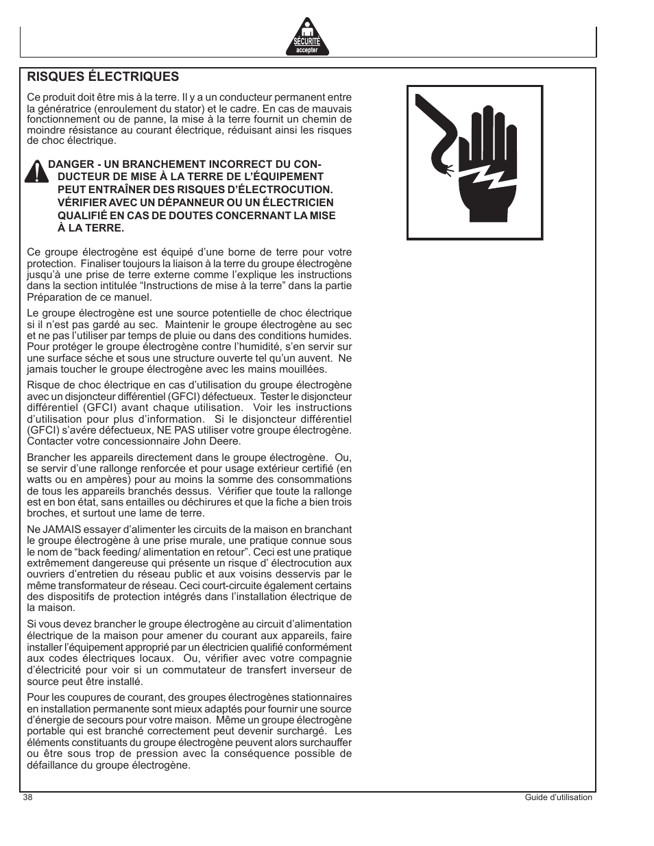 John Deere AC-G4010S User Manual | Page 38 / 98