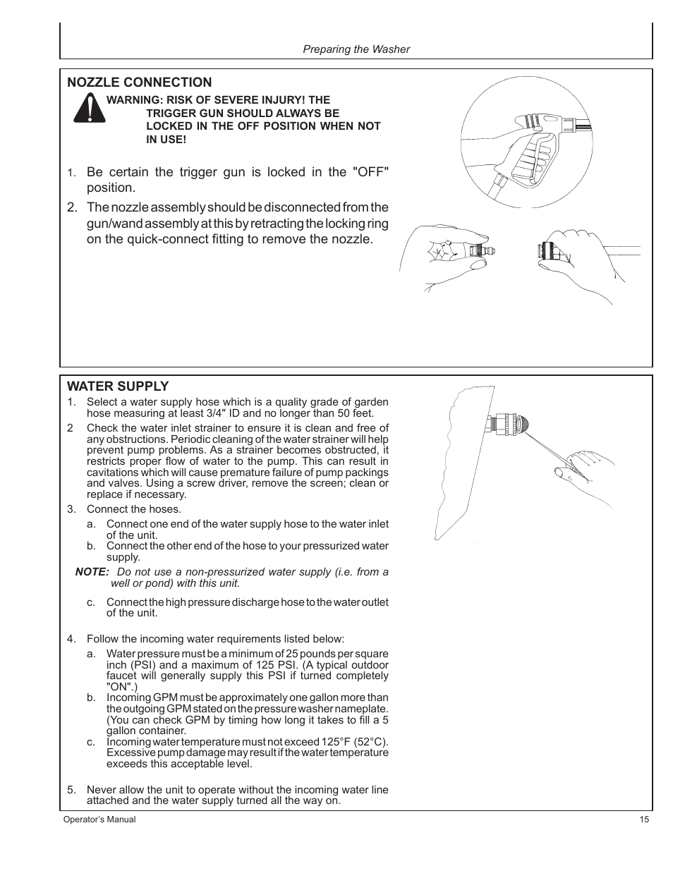 John Deere AC-2500E User Manual | Page 15 / 64