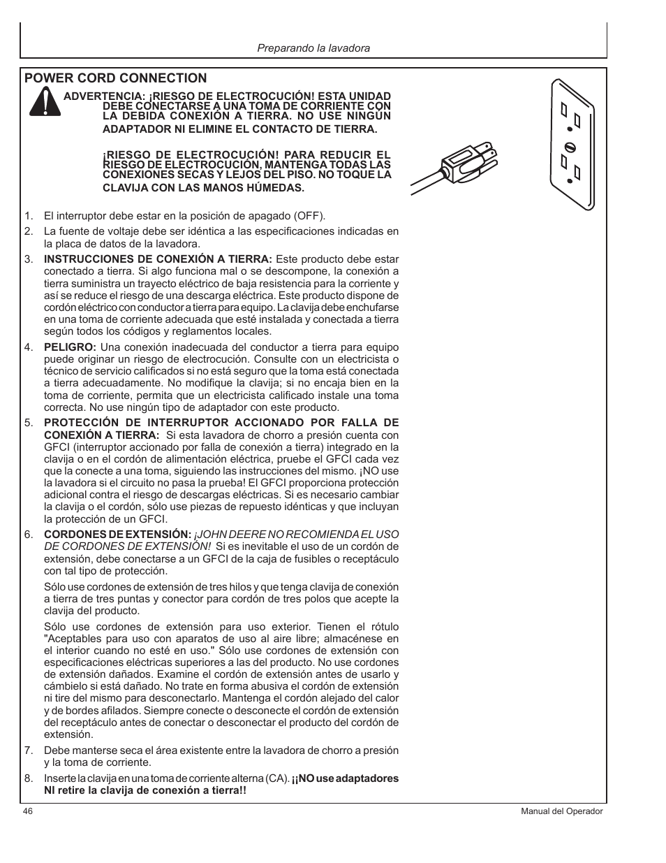 John Deere AC-2500E User Manual | Page 46 / 64