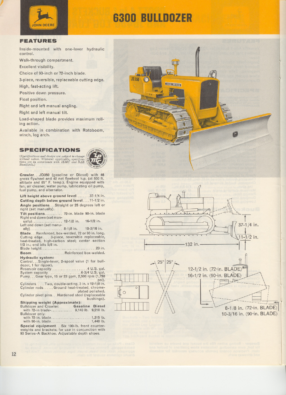 John Deere 6300 User Manual | 2 pages