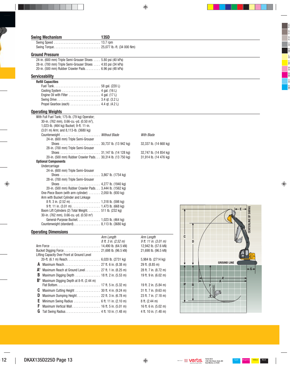 Dkax135d225d_013 | John Deere 135D User Manual | Page 13 / 24