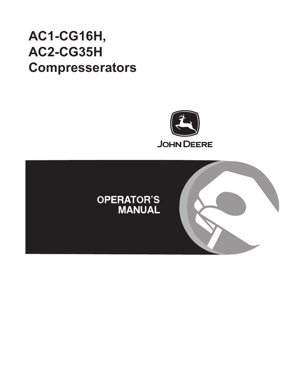 John Deere AC1-CG16H User Manual | 92 pages