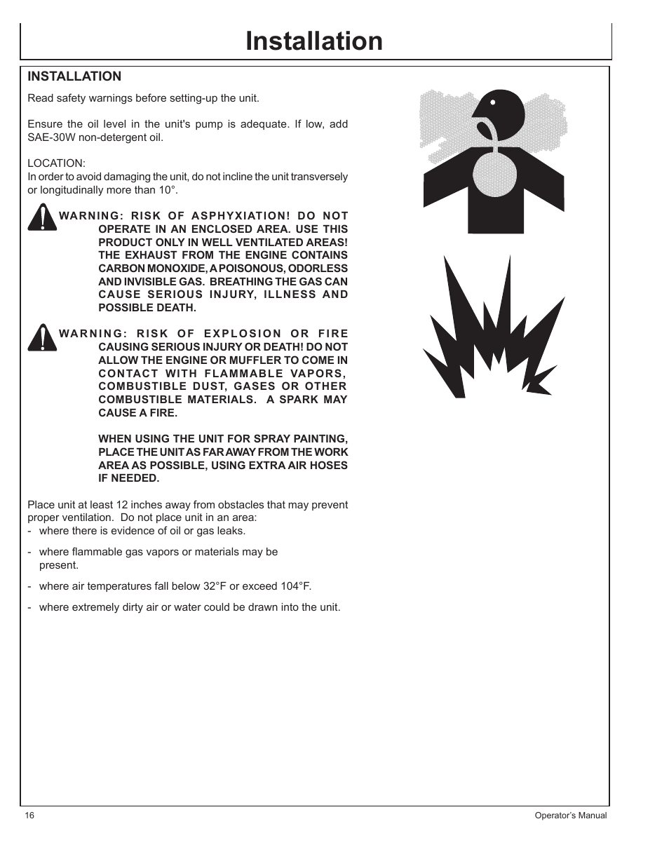 Installation | John Deere AC1-CG16H User Manual | Page 16 / 92