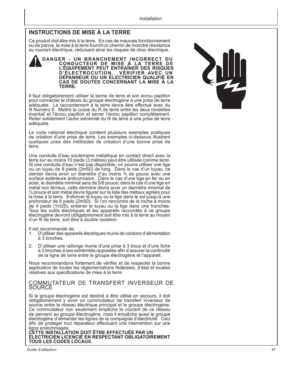 John Deere AC1-CG16H User Manual | Page 47 / 92