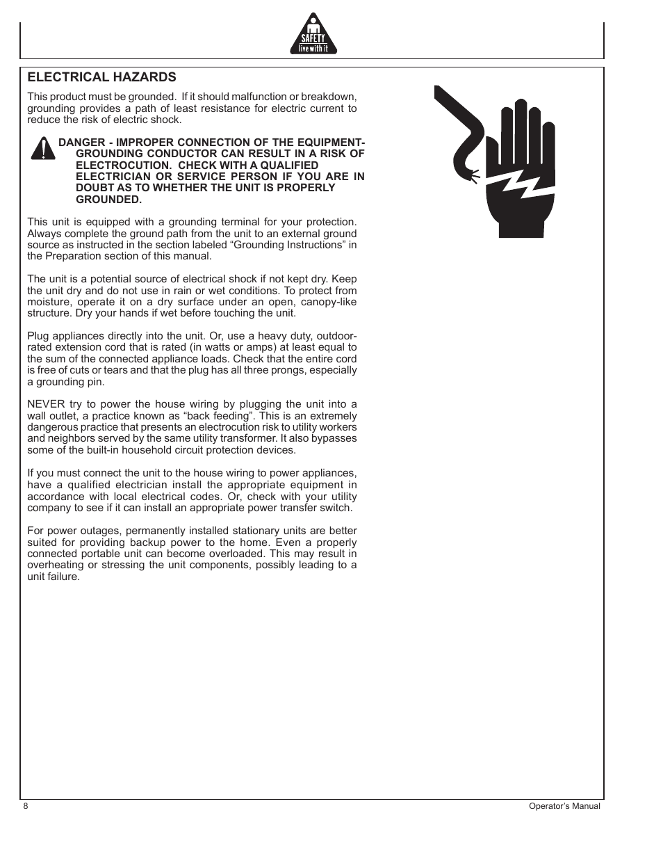 John Deere AC1-CG16H User Manual | Page 8 / 92