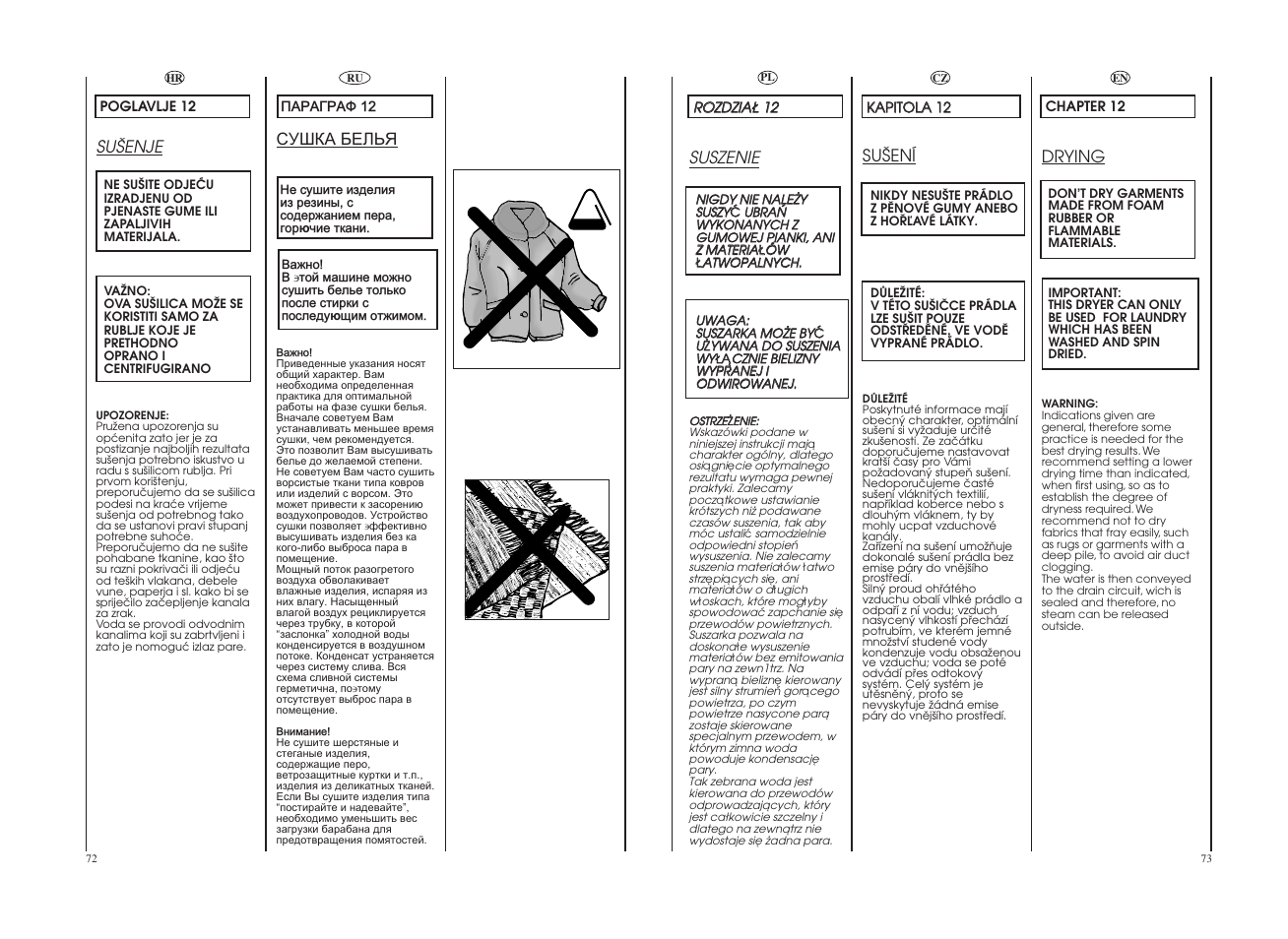 Candy GO4 W 264 User Manual | Page 37 / 49