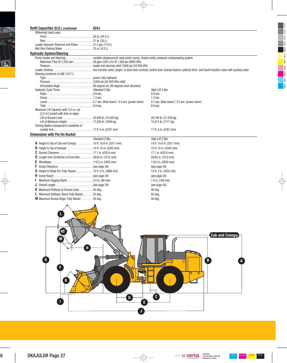 26 dkajuldr page 27 | John Deere 624J User Manual | Page 27 / 32
