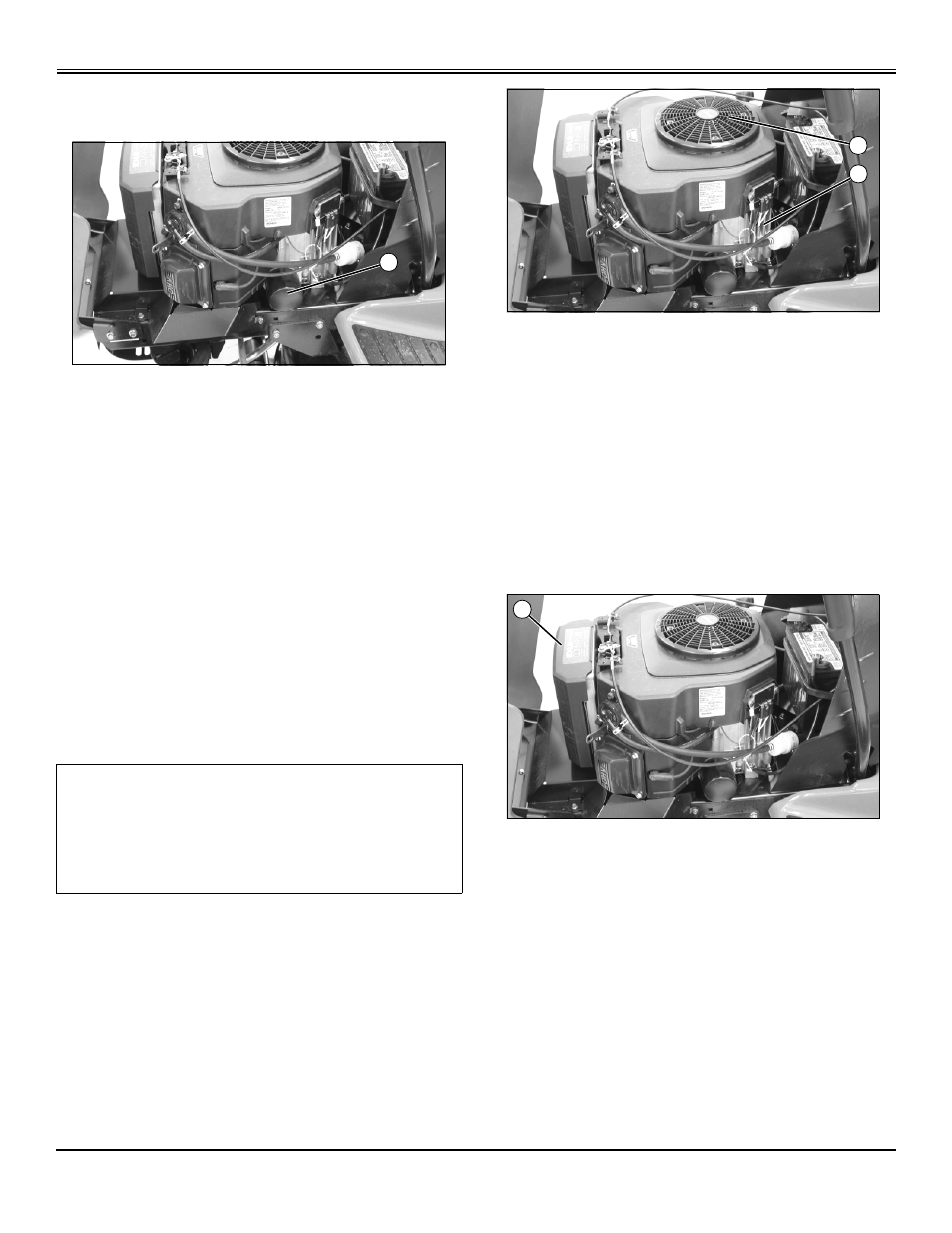 Checking and cleaning air cleaner elements, Service engine | John Deere GT2554 User Manual | Page 30 / 56