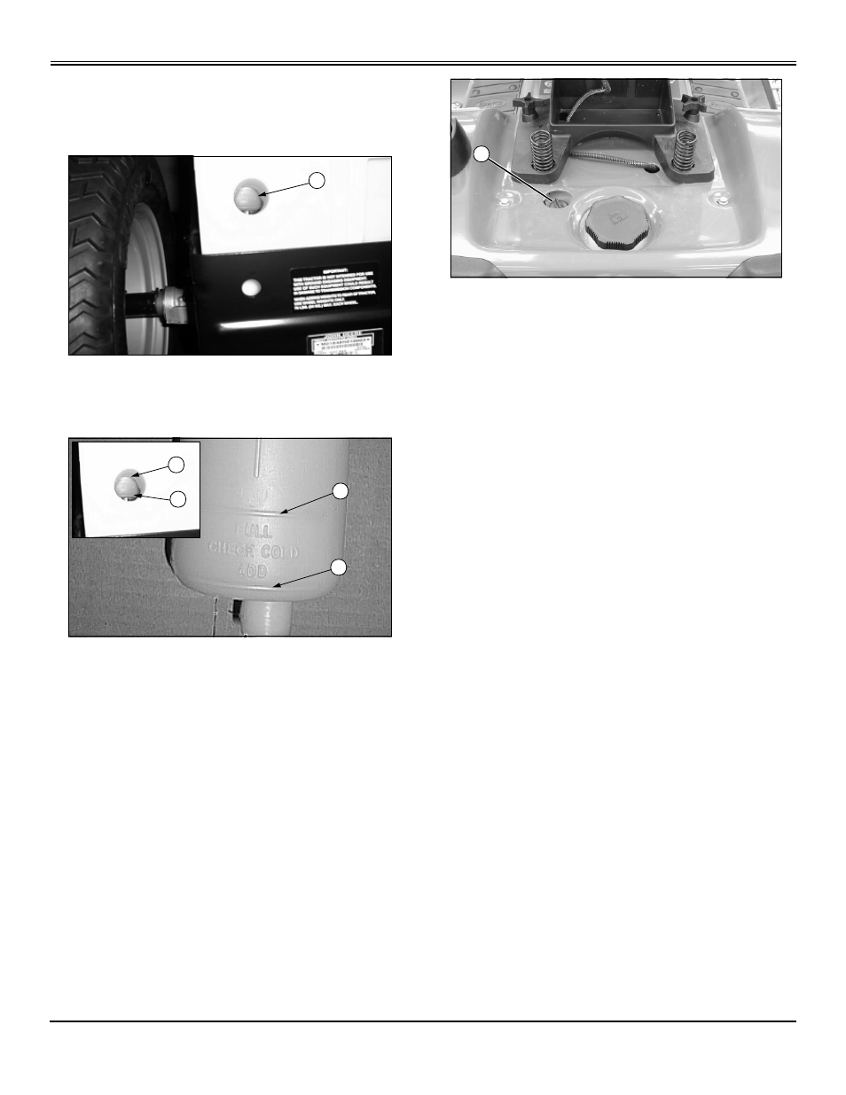 Service transmission, Checking automatic transmission fluid level, Adding automatic transmission fluid | John Deere GT2554 User Manual | Page 33 / 56