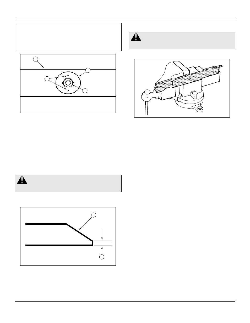 Sharpening blades, Balancing blades, Service mower | John Deere GT2554 User Manual | Page 37 / 56