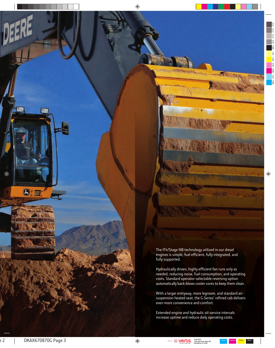 John Deere 870G LC User Manual | Page 3 / 28