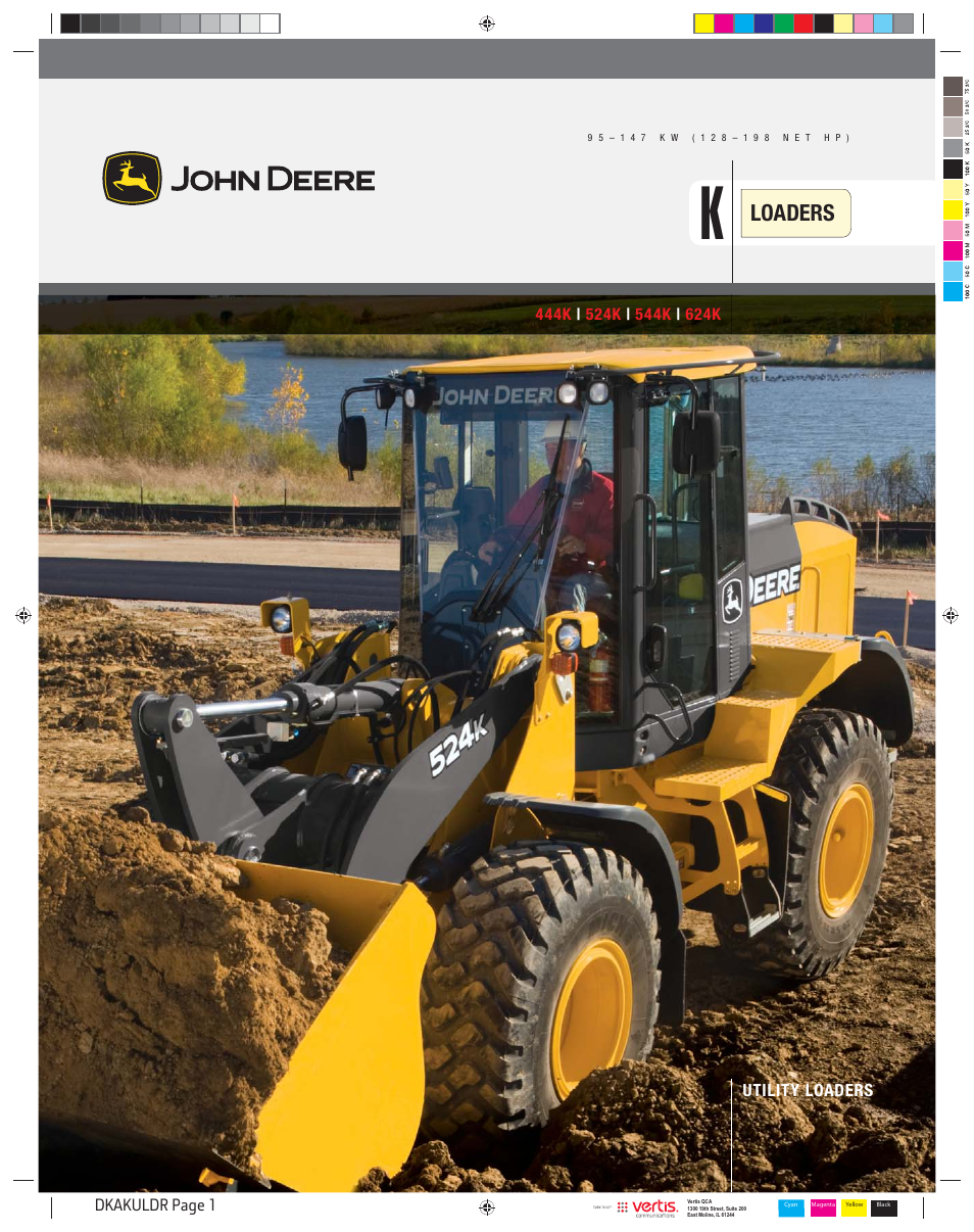 John Deere K LOADERS 444K User Manual | 42 pages