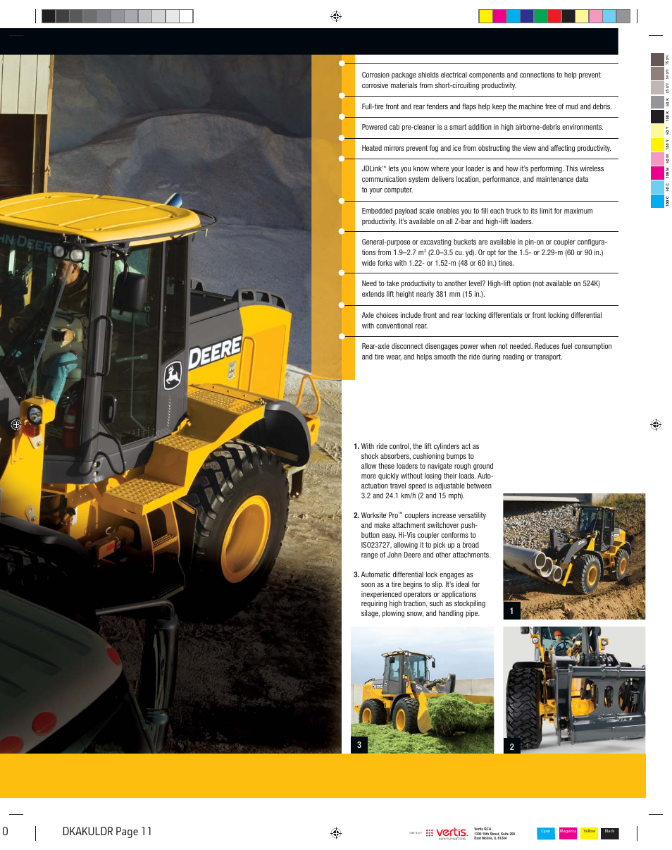 Dkakuldr_011, Dkakuldr page 11 10 | John Deere K LOADERS 444K User Manual | Page 11 / 42