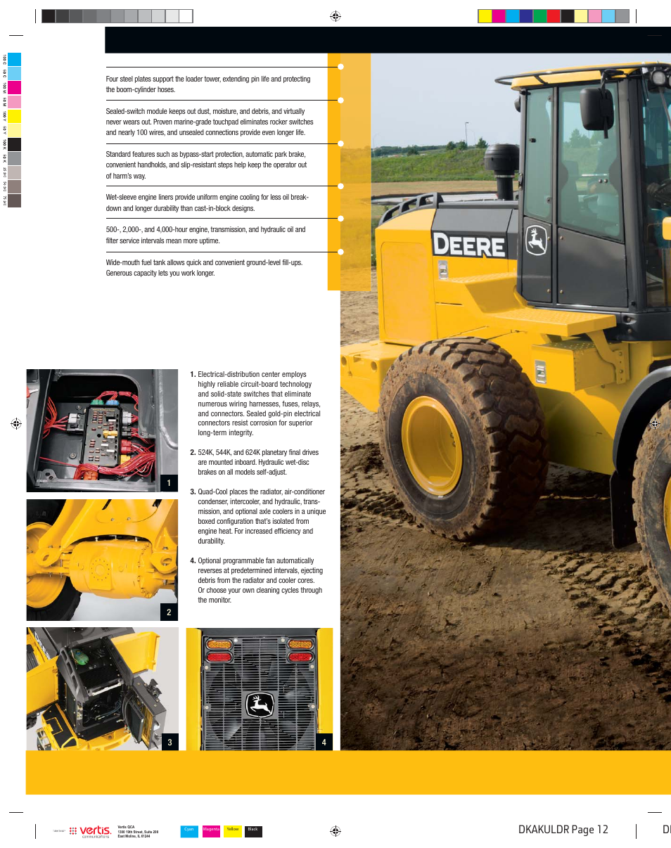 Dkakuldr_012, Dk dkakuldr page 12 | John Deere K LOADERS 444K User Manual | Page 12 / 42
