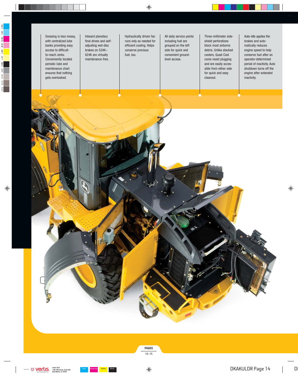 Dkakuldr_014, Dk dkakuldr page 14 | John Deere K LOADERS 444K User Manual | Page 14 / 42