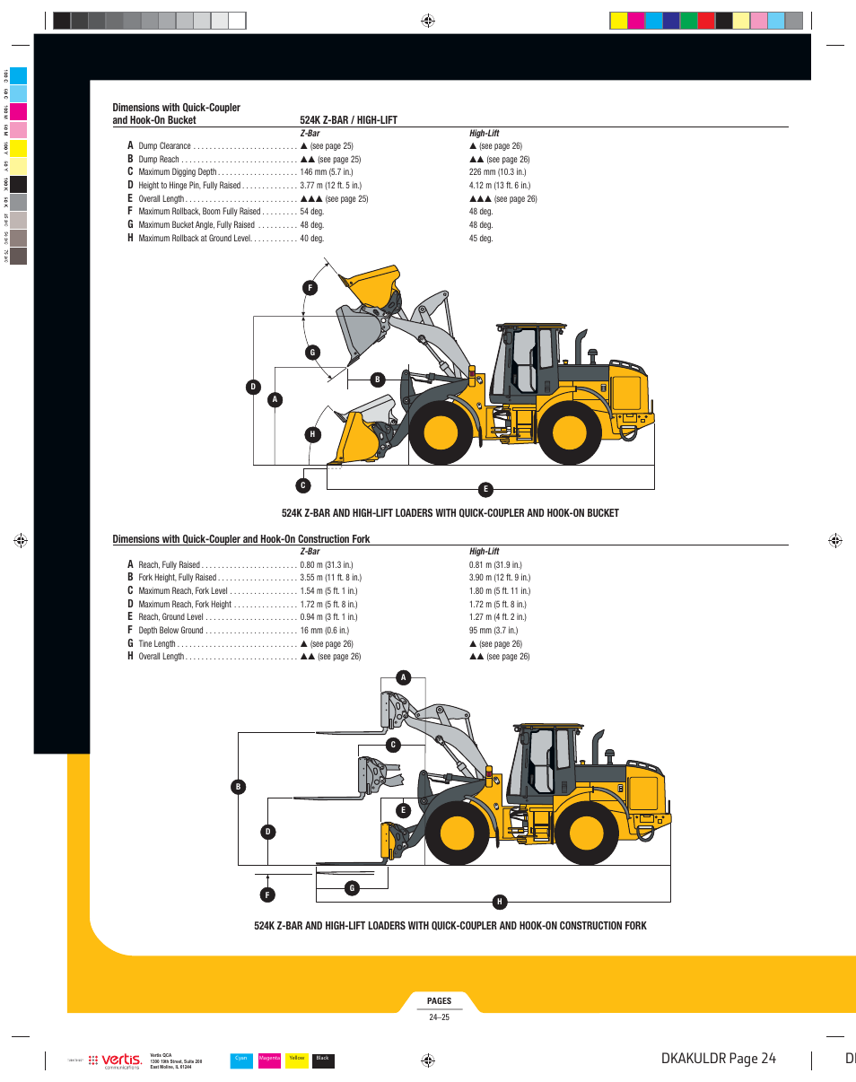 Dkakuldr_024, Dk dkakuldr page 24 | John Deere K LOADERS 444K User Manual | Page 24 / 42