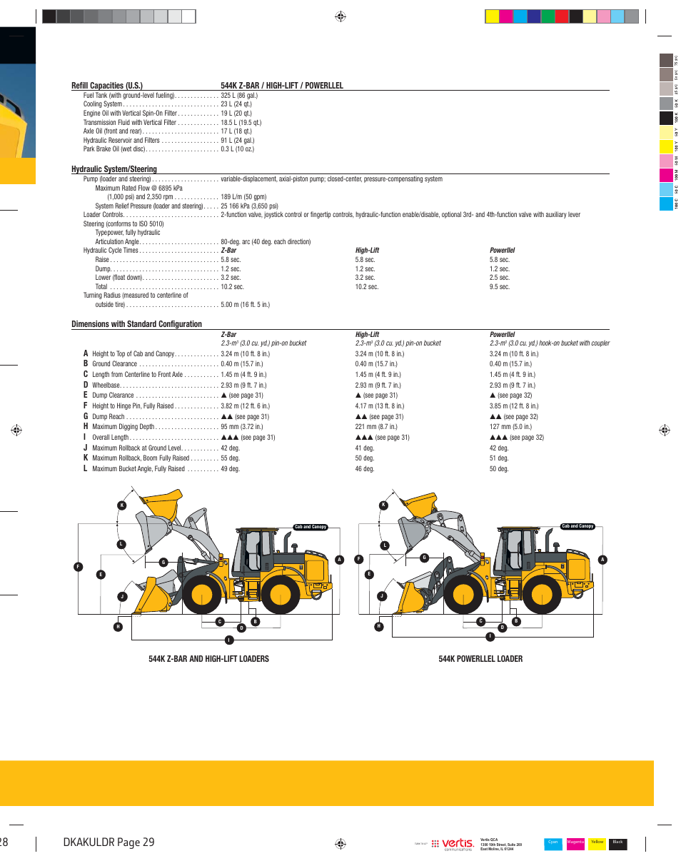 Dkakuldr_029, Dkakuldr page 29 28 | John Deere K LOADERS 444K User Manual | Page 29 / 42