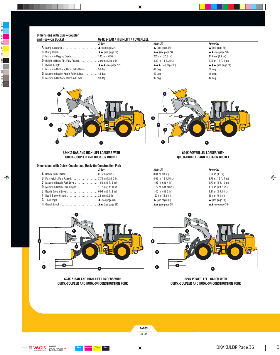 Dkakuldr_036, Dk dkakuldr page 36 | John Deere K LOADERS 444K User Manual | Page 36 / 42