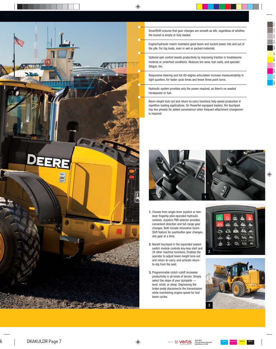 Dkakuldr_007, Dkakuldr page 7 6 | John Deere K LOADERS 444K User Manual | Page 7 / 42