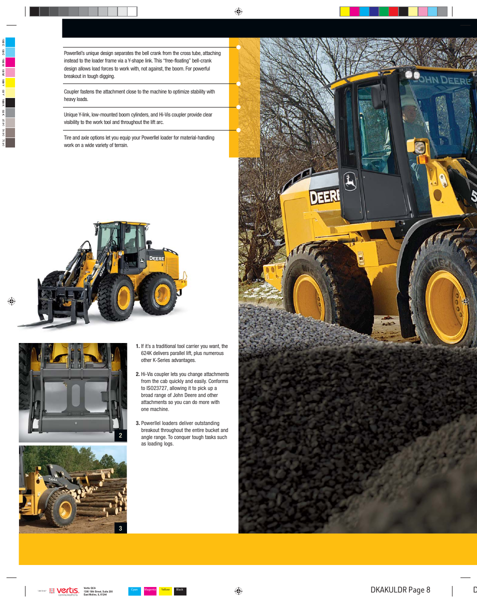 Dkakuldr_008, Ddkakuldr page 8 | John Deere K LOADERS 444K User Manual | Page 8 / 42