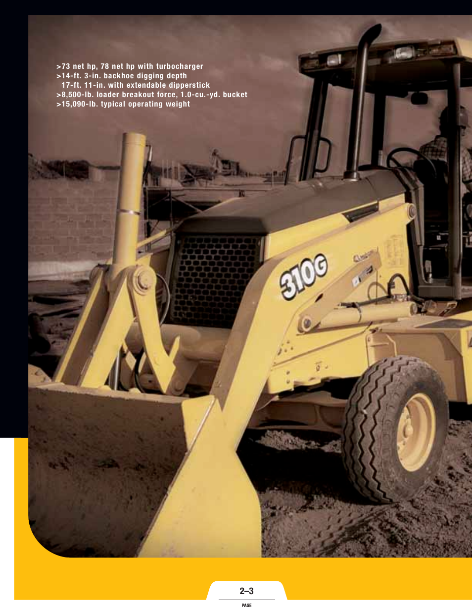John Deere 310SG User Manual | Page 2 / 24
