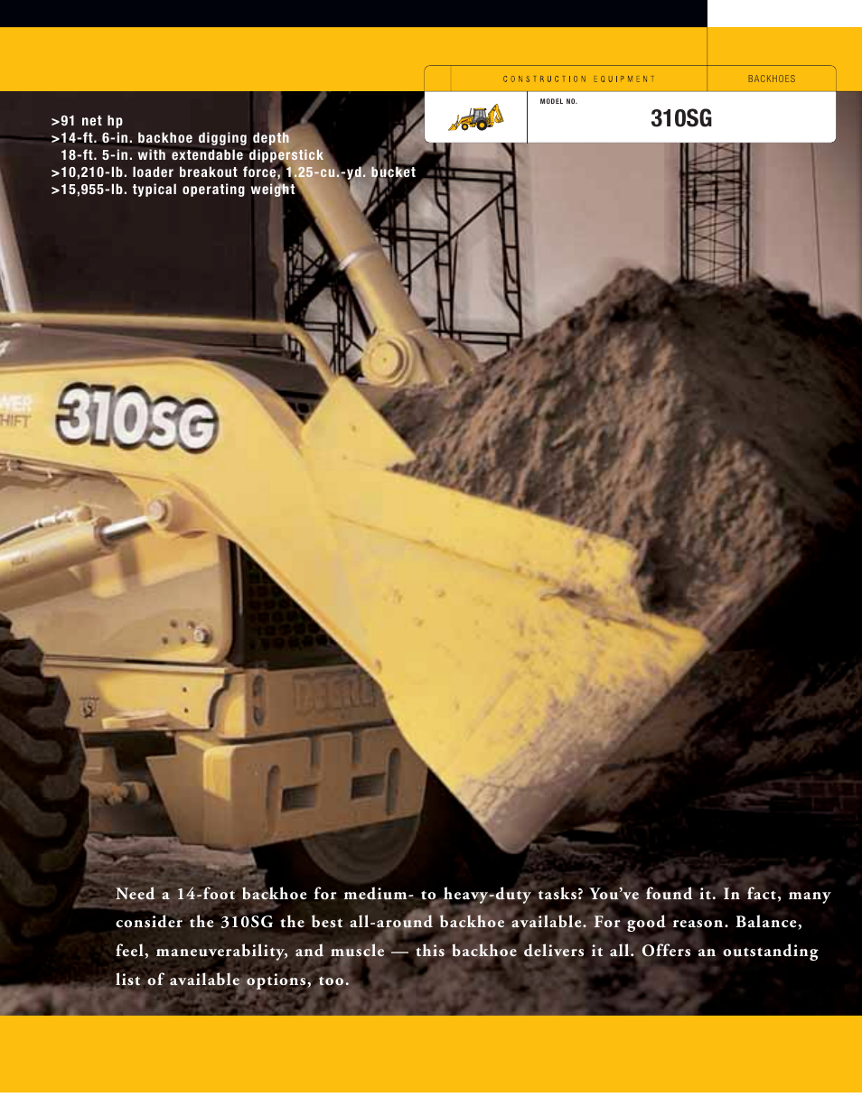 310sg | John Deere 310SG User Manual | Page 5 / 24